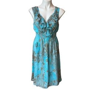 Boston Proper Empire Waist Sleeveless Dress, Sz M